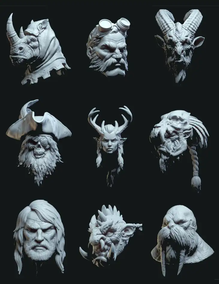 Moaiway mythic legions characters