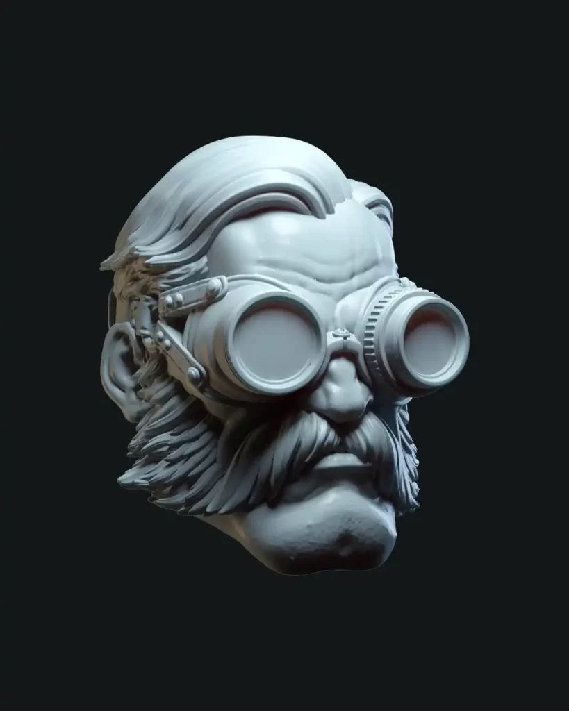 Action figure Moaiway