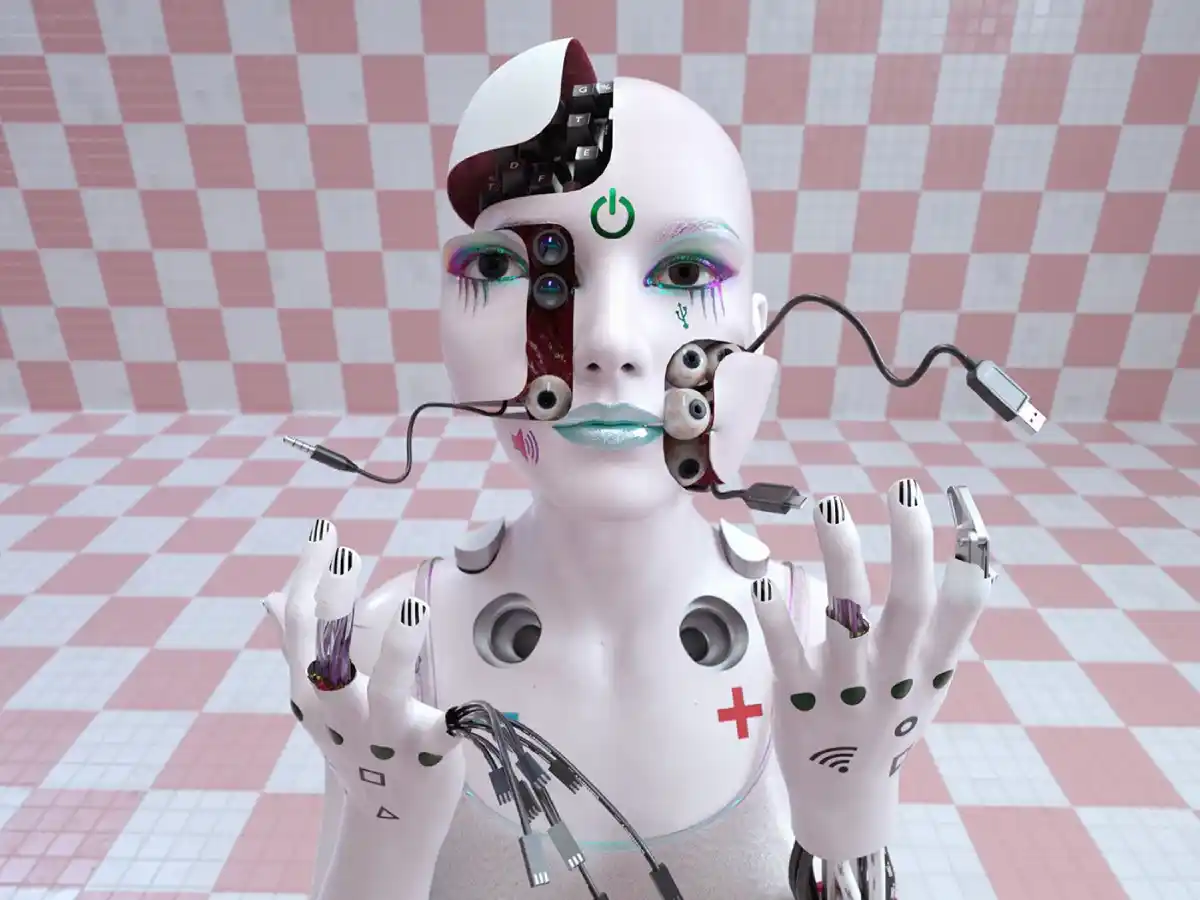 Sci-Fi Robot, 3d art, Dario Veruari