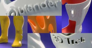 3D Trek blender 3d modeling for printing