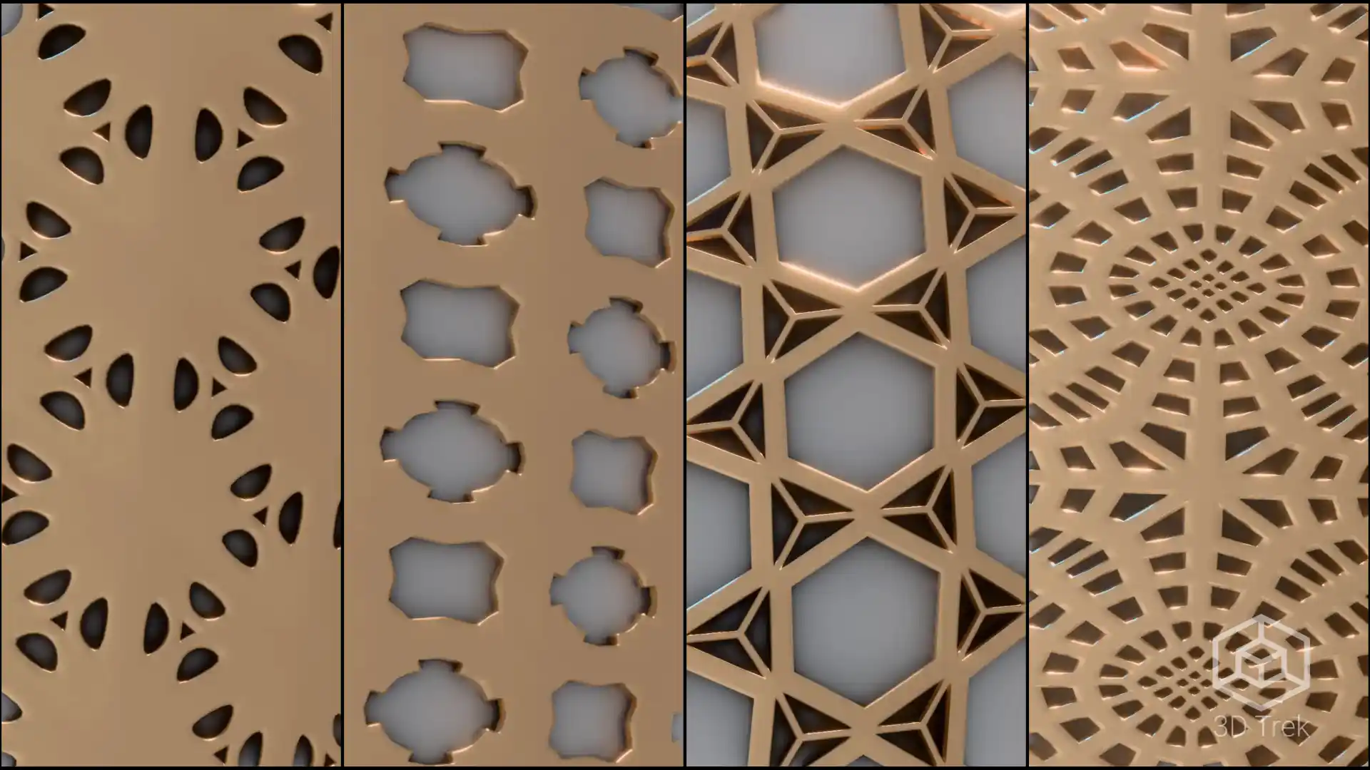 Geometry Node Patterns 3DTrek.gr Blender