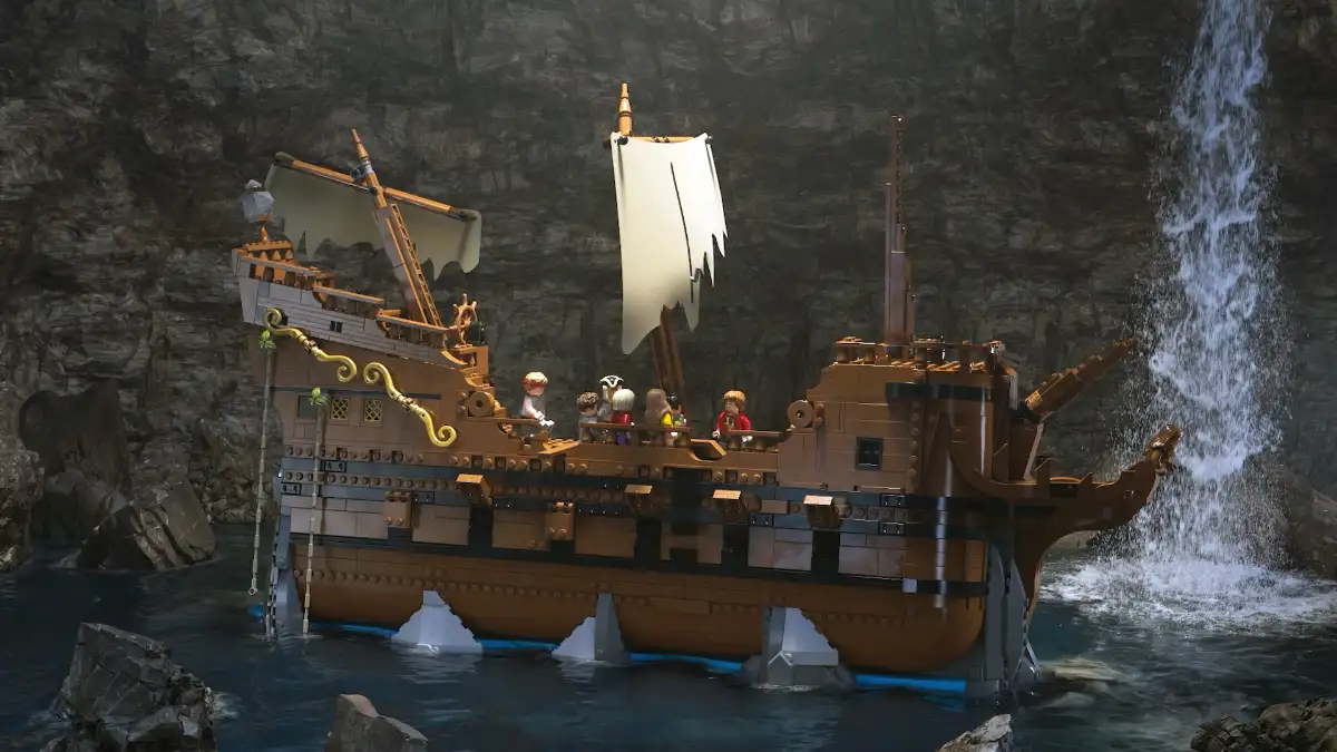 Vaggelis Ntezes 3d artist, designer lego the goonies pirate ship greece 3D Trek