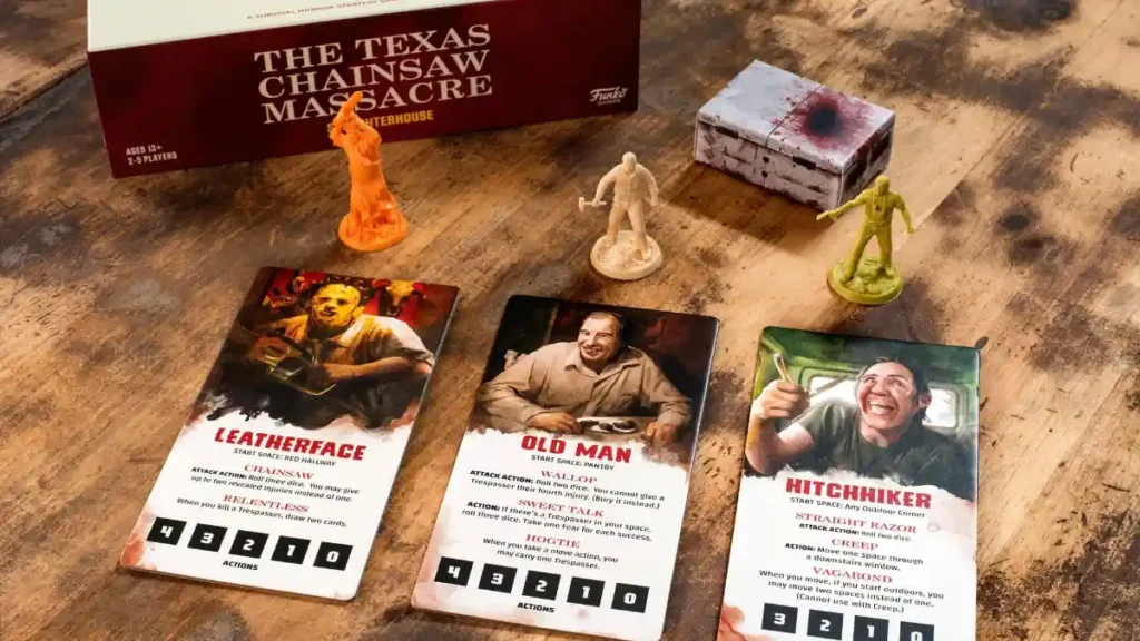 Mike Avramis for Funko Games, texas-chainsaw-massacre-board-game