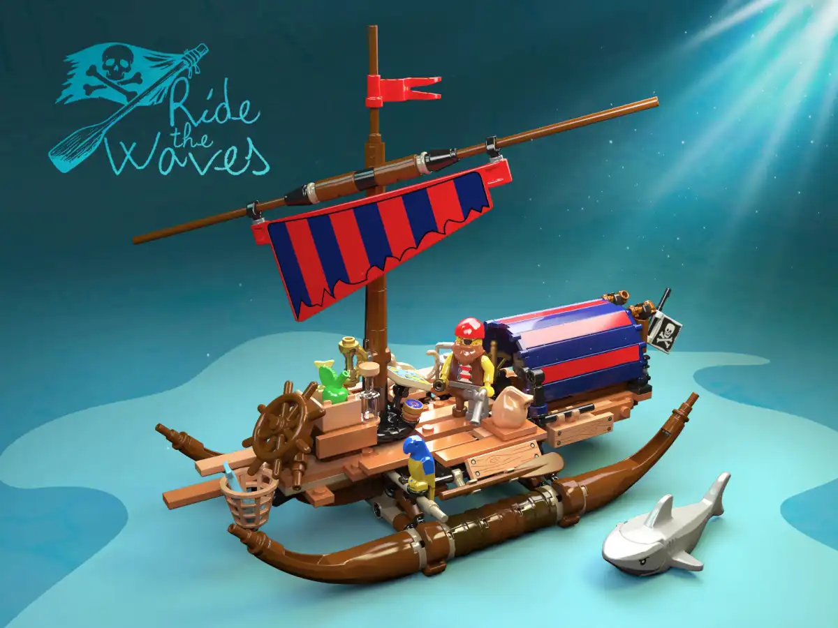 Lego designer Vaggelis ntezes Lego bricklink ride the waves Lego designer Vaggelis ntezes Lego bricklink ride the waves