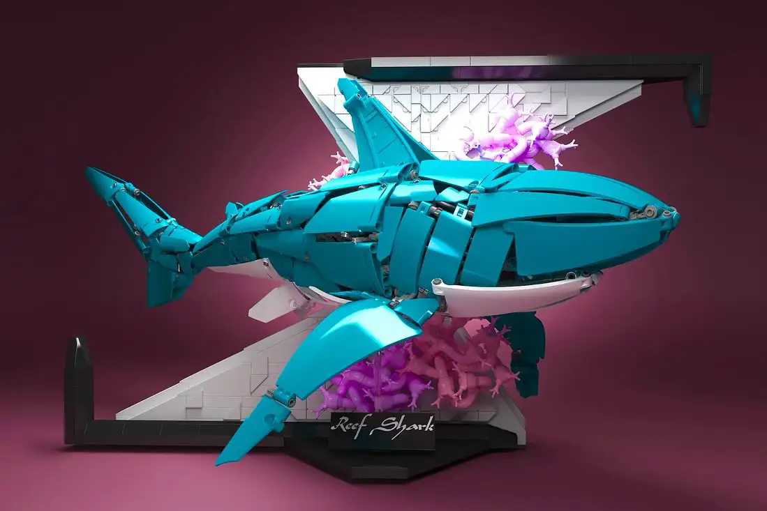 Lego designer Vaggelis ntezes Lego set shark Lego designer Vaggelis ntezes Lego set shark