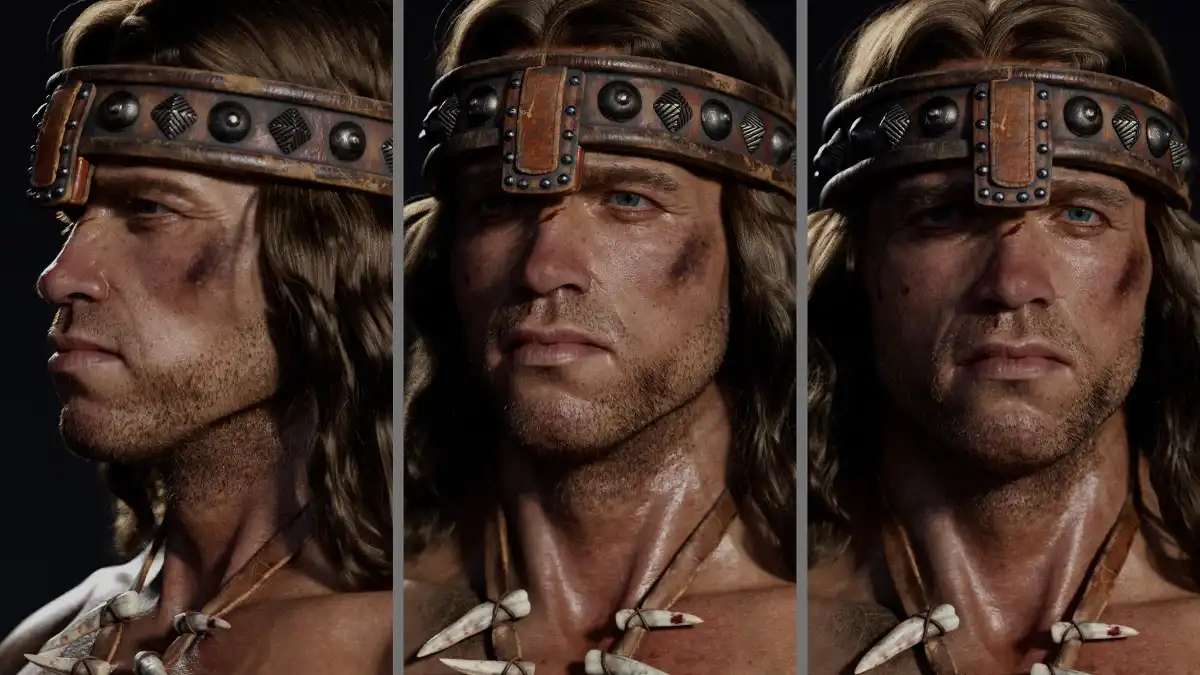 Arnold Conan by Stavros karagiannis 3d character artist sculptor