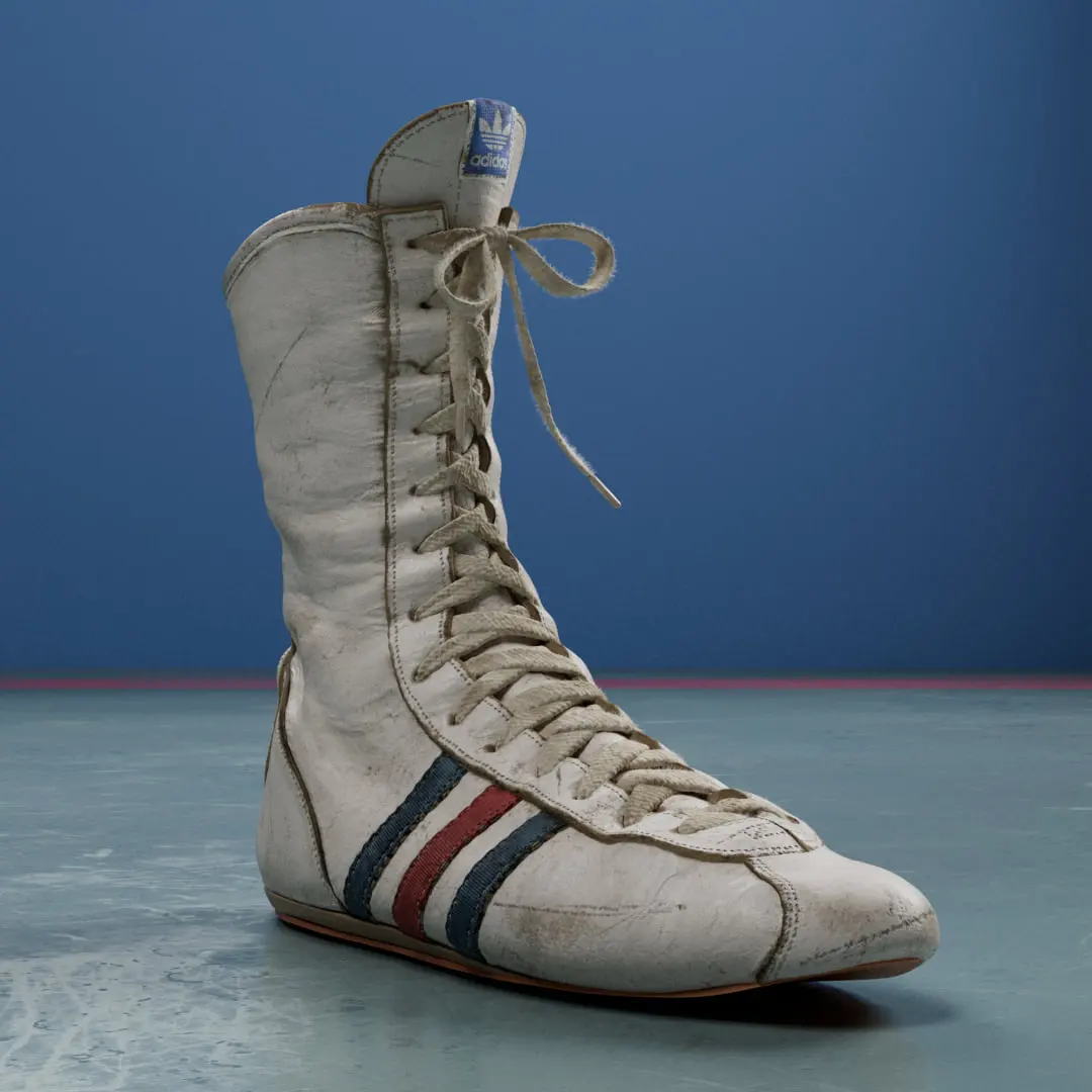 Stavros karagiannis 3d character artist sculptor rocky boxing shoes